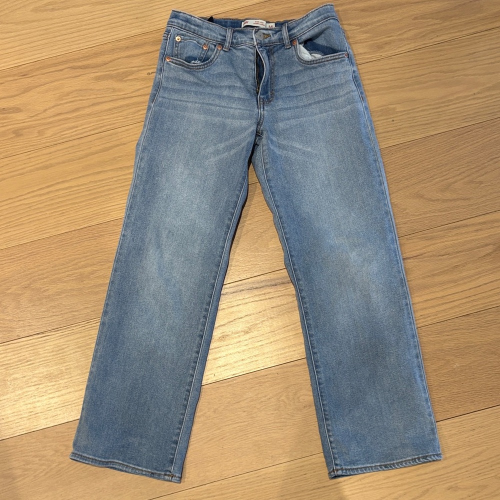 Levi's Wide Leg Denim Jeans